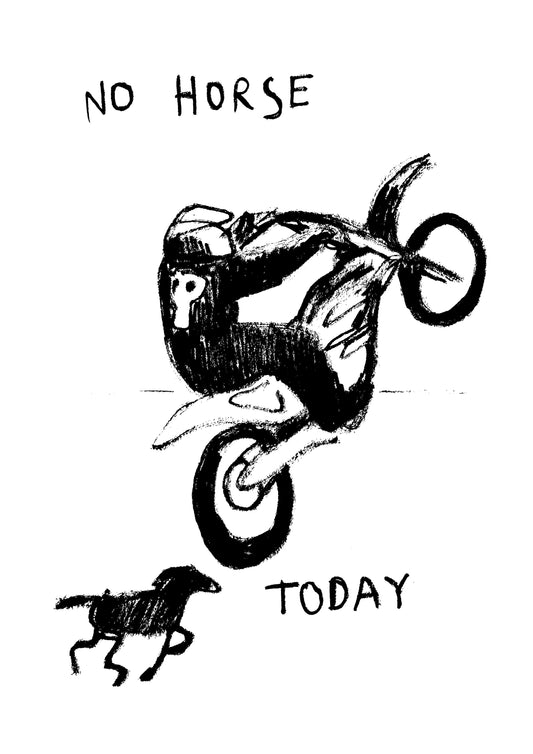 No horse today